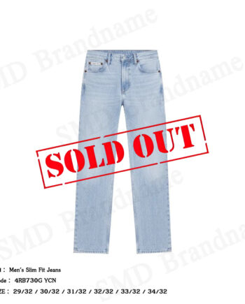 Calvin Klein Jeans กางเกงยีนส์ผู้ชาย รุ่น Men's Slim Fit Jeans Code: 4RB730G YCN