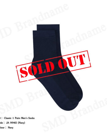 Jockey ถุงเท้า รุ่น Classic 1 Pairs Men's Socks Code: JA 994S (Navy)
