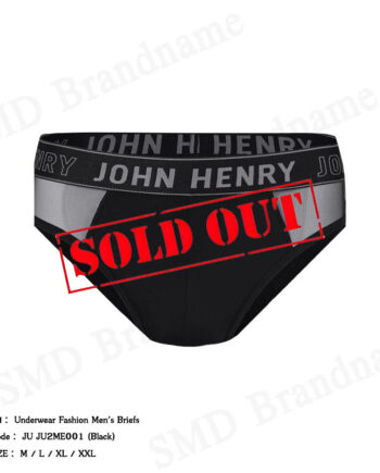 John Henry กางเกงชั้นในผู้ชาย รุ่น Underwear Fashion Men's Briefs Code: JU JU2ME001 (Black)