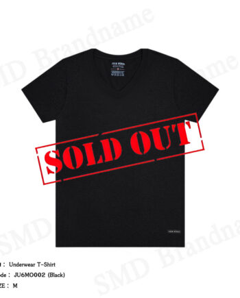 John Henry เสื้อยืดคอวี รุ่น Underwear T-Shirt Code: JU6MO002 (Black)