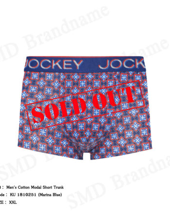 Jockey กางเกงชั้นในผู้ชาย รุ่น Men's Cotton Modal Short Trunk Code: KU 1810251 (Marina Blue)