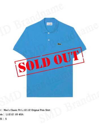 Lacoste เสื้อโปโลผู้ชาย รุ่น Men's Classic Fit L.12.12 Original Polo Shirt Code: L1212 10 4XA
