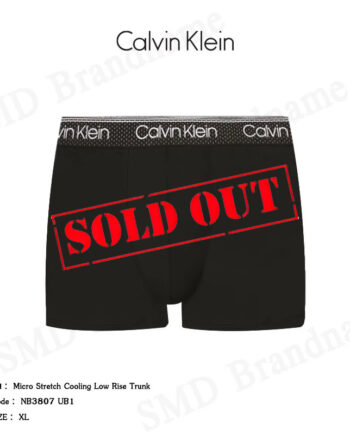 Calvin Klein กางเกงชั้นใน รุ่น Micro Stretch Cooling Low Rise Trunk Code: NB3807 UB1