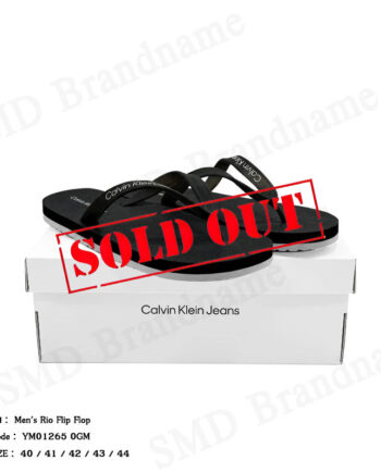Calvin Klein Jeans รองเท้าแตะผู้ชาย รุ่น Men's Rio Flip Flop Code: YM01265 0GM