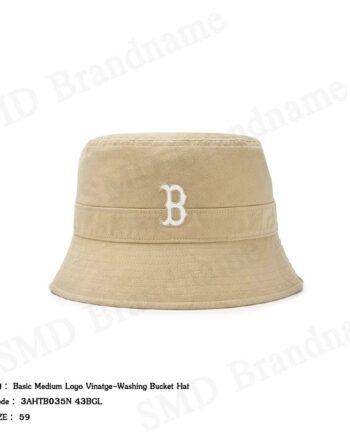 MLB หมวกบักเก็ต รุ่น Basic Medium Logo Vinatge-Washing Bucket Hat Code: 3AHTB035N 43BGL