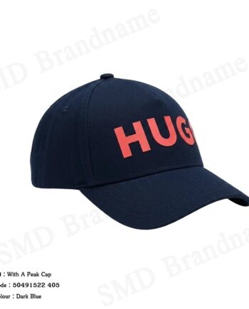 Hugo Boss หมวกแก็ป รุ่น With A Peak Cap Code: 50491522 405