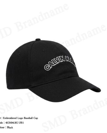 Calvin Klein หมวกแก็ป รุ่น Embroidered Logo Baseball Cap Code: 4G5063G UB1