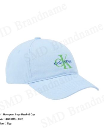 Calvin Klein หมวกแก็ป รุ่น Monogram Logo Baseball Cap Code: 4G5004G CDN