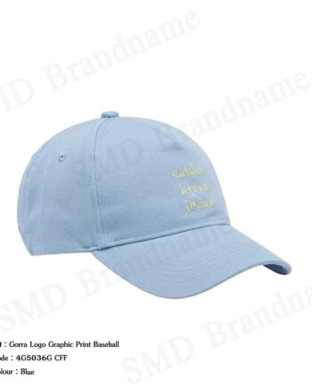 Calvin Klein หมวกแก็ป รุ่น Gorra Logo Graphic Print Baseball Code: 4G5036G CFF