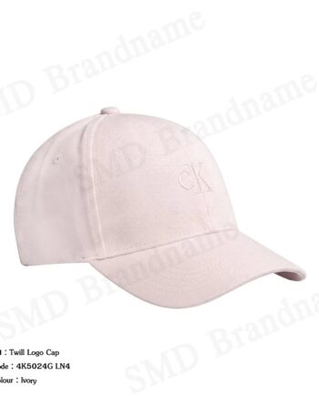 Calvin Klein หมวกแก็ป รุ่น Twill Logo Cap Code: 4K5024G LN4