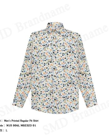 PS Paul Smith เสื้อเชิ้ตแขนยาวผู้ชาย รุ่น Men's Printed Regular Fit Shirt Code: M1R 006L M02323 01
