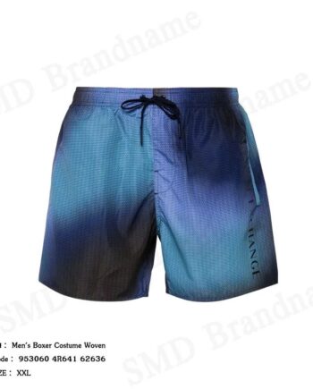 Armani Exchange กางเกงขาสั้นผู้ชาย รุ่น Men's Boxer Costume Woven Code: 953060 4R641 62636