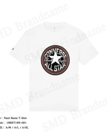 Converse เสื้อยืดคอกลมผู้ชาย รุ่น Patch Remix T-Shirt Code: 10027109 A01