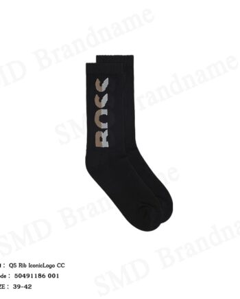 Hugo Boss ถุงเท้า รุ่น QS Rib IconicLogo CC Code: 50491186 001