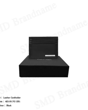 Calvin Klein กระเป๋าใส่การ์ด รุ่น Leather Cardholder Code: 4D1017G UB1