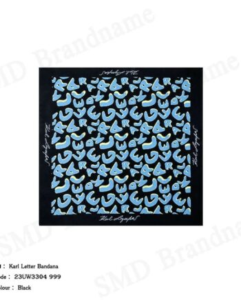 Karl Lagerfeld ผ้าพันคอ รุ่น Karl Letter Bandana Code 23UW3304 999