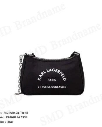 Karl Lagerfeld กระเป๋าถือ รุ่น RSG Nylon Zip Top SB Code: 240W3114 A999