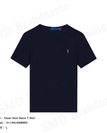 Polo Ralph Lauren เสื้อยืดคอกลมผู้หญิง รุ่น Classic Short Sleeve T-Shirt Code: 211941848003