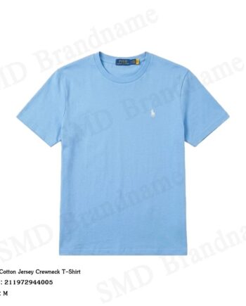 Polo Ralph Lauren เสื้อยืดคอกลมผู้หญิง รุ่น Cotton Jersey Crewneck T-Shirt Code: 211972944005