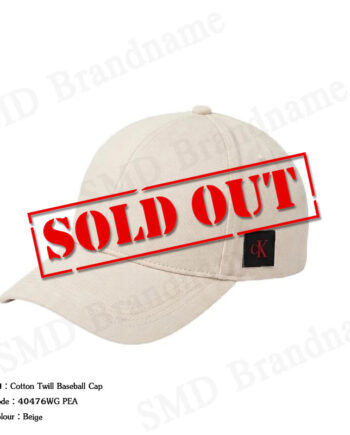 Calvin Klein หมวกแก็ป รุ่น Cotton Twill Baseball Cap Code: 40476WG PEA