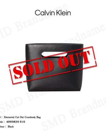 Calvin Klein กระเป๋าสะพายข้าง รุ่น Elemental Cut Out Crossbody Bag Code: 40W0839 010