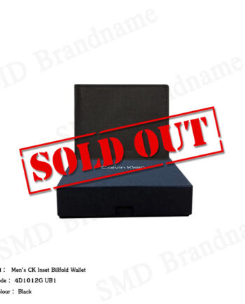 Calvin Klein กระเป๋าสตางค์ รุ่น Men's CK Inset Billfold Wallet Code: 4D1012G UB1