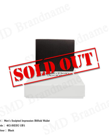Calvin Klein Jeans กระเป๋าสตางค์ผู้ชาย รุ่น Men's Sculpted Impression Billfold Wallet Code: 4G1022G UB1