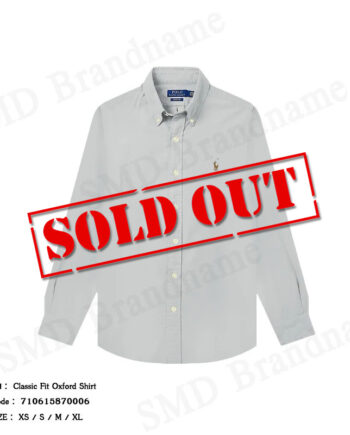 Polo Ralph Lauren เสื้อเชิ้ตแขนยาวผู้ชาย รุ่น Classic Fit Oxford Shirt Code: 710615870006