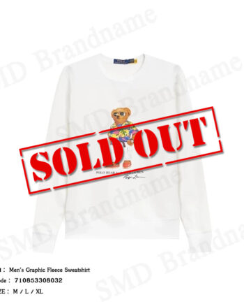 Polo Ralph Lauren เสื้อสเวตเตอร์แขนยาวผู้ชาย รุ่น Men's Graphic Fleece Sweatshirt Code: 710853308032