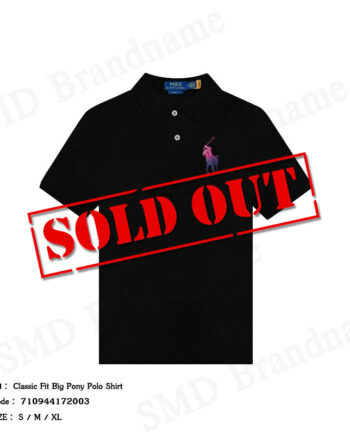 Polo Ralph Lauren เสื้อโปโลผู้ชาย รุ่น Classic Fit Big Pony Polo Shirt Code: 710944172003