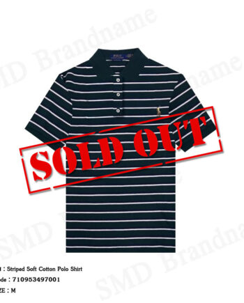 Polo Ralph Lauren เสื้อโปโลผู้ชาย รุ่น Striped Soft Cotton Polo Shirt Code: 710953497001