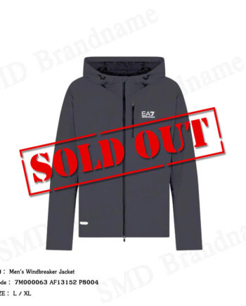 Emporio Armani เสื้อแจ็คเก็ตผู้ชาย รุ่น Men's Windbreaker Jacket Code: 7M000063 AF13152 P8004