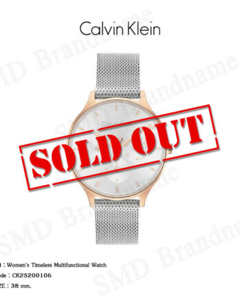 Calvin Klein นาฬิกาข้อมือ รุ่น Women's Timeless Multifunctional Watch Code: CK25200106