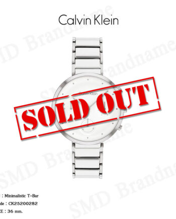 Calvin Klein นาฬิกาข้อมือ รุ่น Minimalistic T-Bar Code: CK25200282