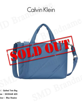 Calvin Klein Jeans กระเป๋าสะพายข้าง รุ่น Quilted Tote Bag Code: DH3568 4ZX