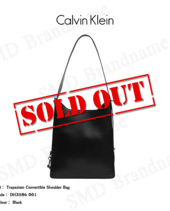 Calvin Klein Jeans กระเป๋าสะพายข้าง รุ่น Trapezium Convertible Shoulder Bag Code: DH3586 001