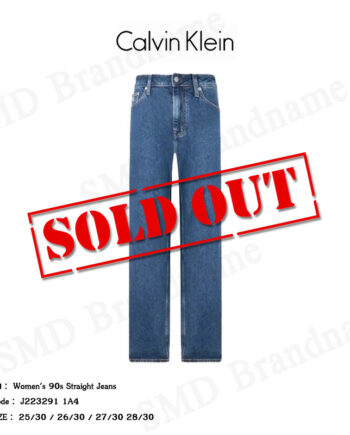 Calvin Klein Jeans กางเกงยีนส์ รุ่น Women's 90s Straight Jeans Code: J223291 1A4