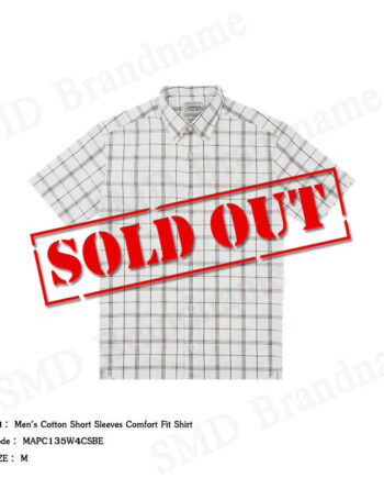 Arrow เสื้อเชิ้ตแขนสั้นผู้ชาย รุ่น Men's Cotton Short Sleeves Comfort Fit Shirt Code: MAPC135W4CSBE