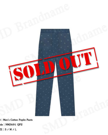 Calvin Klein Jeans กางเกงนอนขายาวผู้ชาย รุ่น Men's Cotton Poplin Pants Code: NM2691 QP2