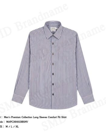 Arrow เสื้อเชิ้ตแขนยาวผู้ชาย รุ่น Men's Premium Collection Long Sleeves Comfort Fit Shirt Code: MAPC305S3BSNV