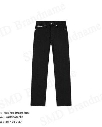 Calvin Klein Jeans กางเกงยีนส์ผู้หญิง รุ่น High Rise Straight Jeans Code: 47B906G CLT