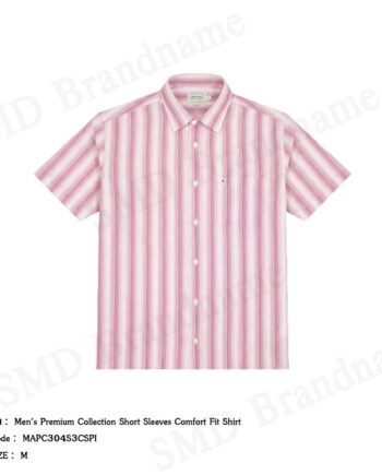 Arrow เสื้อเชิ้ตแขนสั้นผู้ชาย รุ่น Men's Premium Collection Short Sleeves Comfort Fit Shirt Code: MAPC304S3CSPI