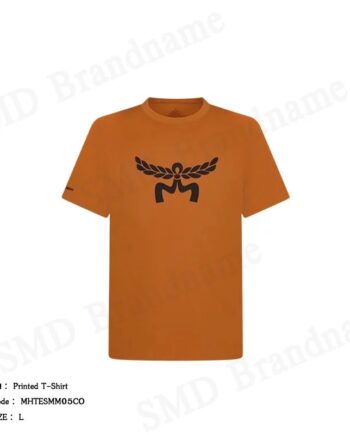 MCM เสื้อยืดคอกลม รุ่น Printed T-Shirt Code: MHTESMM05CO