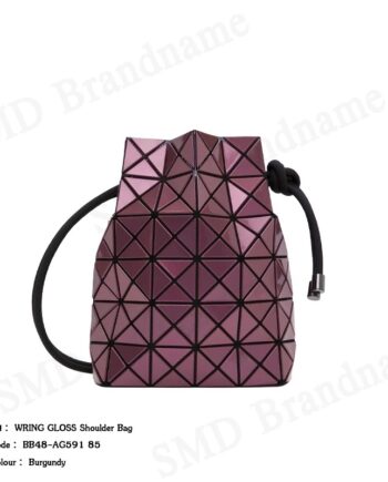 BAO BAO Issey Miyake กระเป๋าสะพาย รุ่น WRING GLOSS Shoulder Bag Code: BB48-AG591 85