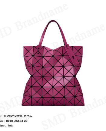 BAO BAO Issey Miyake กระเป๋าถือ รุ่น LUCENT METALLIC Tote Code: BB48-AG623 22