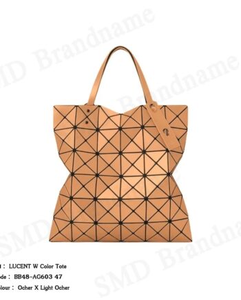BAO BAO Issey Miyake กระเป๋าถือ รุ่น LUCENT W Color Tote Code: BB48-AG603 47