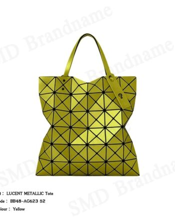 BAO BAO Issey Miyake กระเป๋าถือ รุ่น LUCENT METALLIC Tote Code: BB48-AG623 52