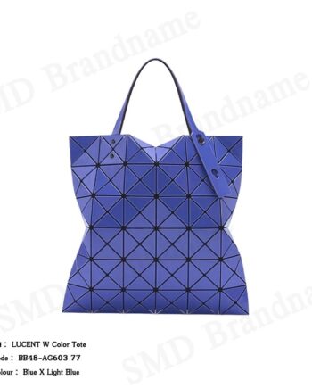 BAO BAO Issey Miyake กระเป๋าถือ รุ่น LUCENT W Color Tote Code: BB48-AG603 77
