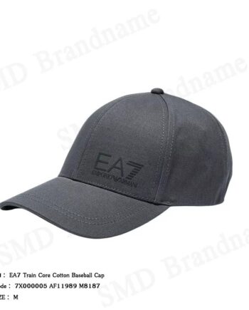EA7 Emporio Armani หมวกแก็ป รุ่น Train Core Cotton Baseball Cap  Code: 7X000005 AF11989 M8187