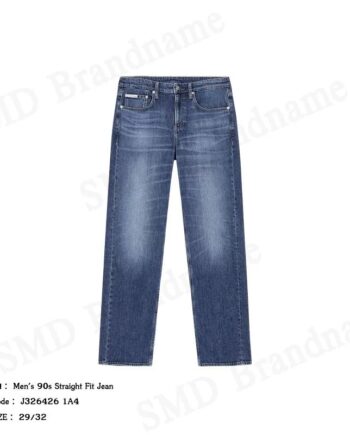 Calvin Klein Jeans กางเกงยีนส์ผู้ชาย รุ่น Men's 90s Straight Fit Jean Code: J326426 1A4